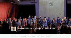 Desktop Screenshot of musikverein-nieukerk.de